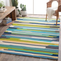 Surya Rain RAI-1270 Aqua Area Rug
