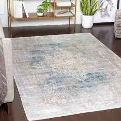 Alternative view of Surya Solar SOR-2306 Charcoal Area Rug