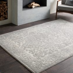 Alternative view of Surya Tibetan TBT-2300 Charcoal Area Rug