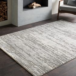 Alternative view of Surya Tibetan TBT-2305 Charcoal Area Rug