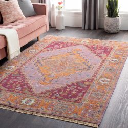 Alternative view of Surya Zeus ZEU-7820 Brick Red Area Rug