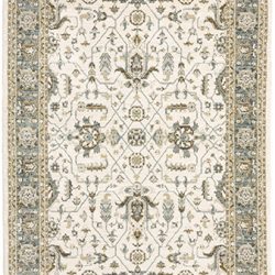 Oriental Weavers ANDORRA 9537p Ivory Area Rug