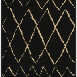 Alternative view of Nourison Grafix GRF04 Black Area Rug
