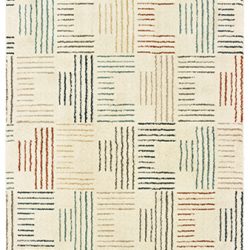 Oriental Weavers CARSON 9663a Ivory Area Rug