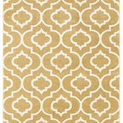 Oriental Weavers CARSON 9672e Gold Area Rug