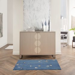 Nourison Grafix GRF15 Light Blue Area Rug