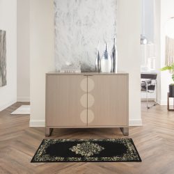Nourison Grafix GRF14 Black Area Rug