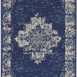 Alternative view of Nourison Grafix GRF14 Navy Blue Area Rug