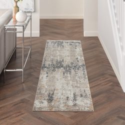 Nourison Tangra TNR05 Cream Grey Area Rug
