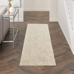 Nourison Interlock ITL05 Ivory Area Rug