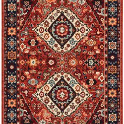 Oriental Weavers LILIHAN 2061v Red Area Rug