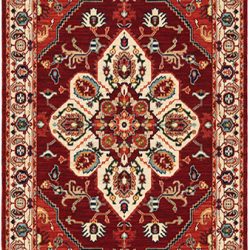 Oriental Weavers LILIHAN 5502c Red Area Rug