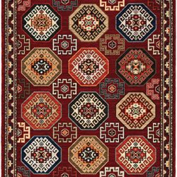 Oriental Weavers LILIHAN 91r Red Area Rug