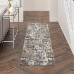 Nourison Tangra TNR02 Grey Area Rug