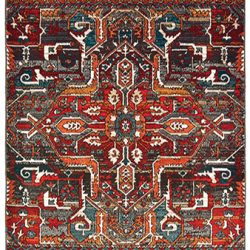 Oriental Weavers SEDONA 9575a Red Area Rug