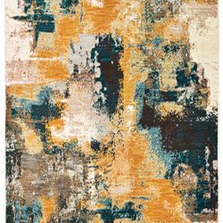 Oriental Weavers SEDONA 9593a Blue Area Rug