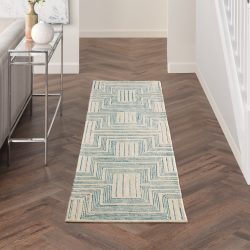 Nourison Interlock ITL06 Ivory Area Rug