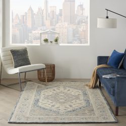 Nourison Bahari BAH03 Grey Area Rug