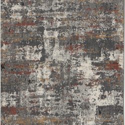 Alternative view of Nourison Tangra TNR02 Grey Area Rug
