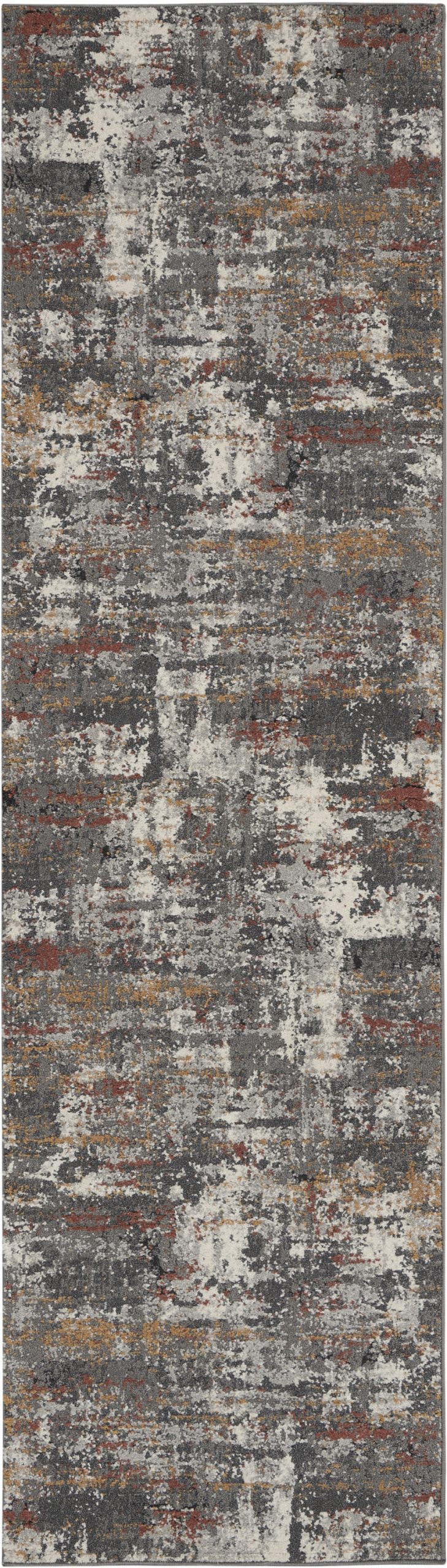 Nourison Tangra TNR02 Grey Area Rug - Image 2