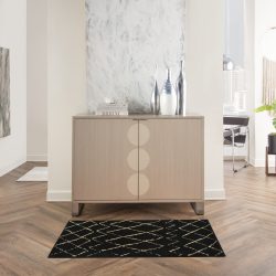 Nourison Grafix GRF04 Black Area Rug