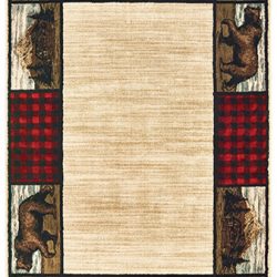 Oriental Weavers WOODLANDS 9603c Ivory Area Rug