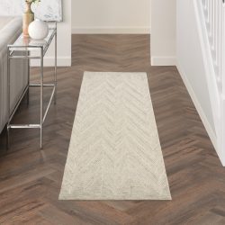 Nourison Interlock ITL04 Ivory Area Rug