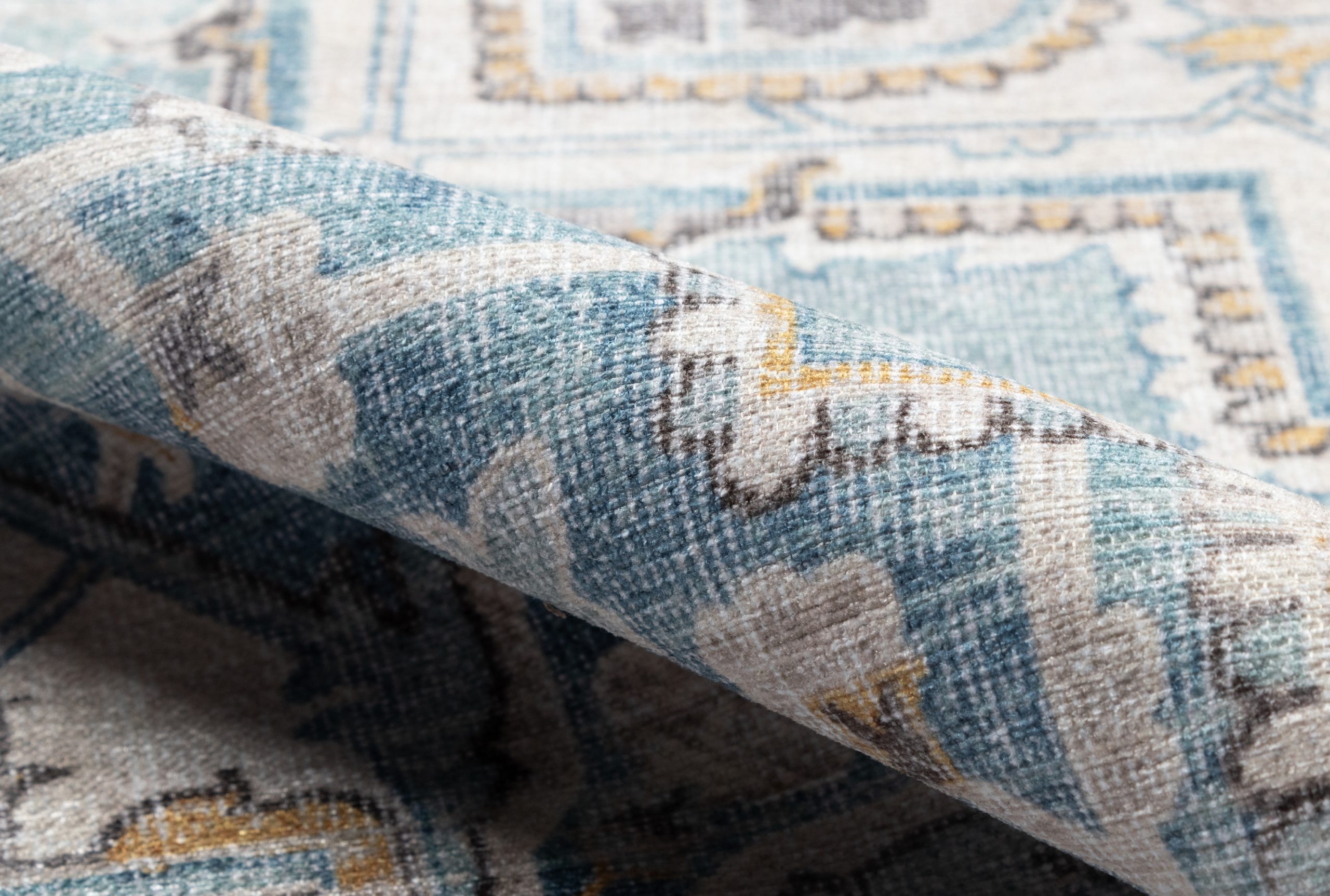 Momeni Afshar AFS32 Light Blue Area Rug - Image 4
