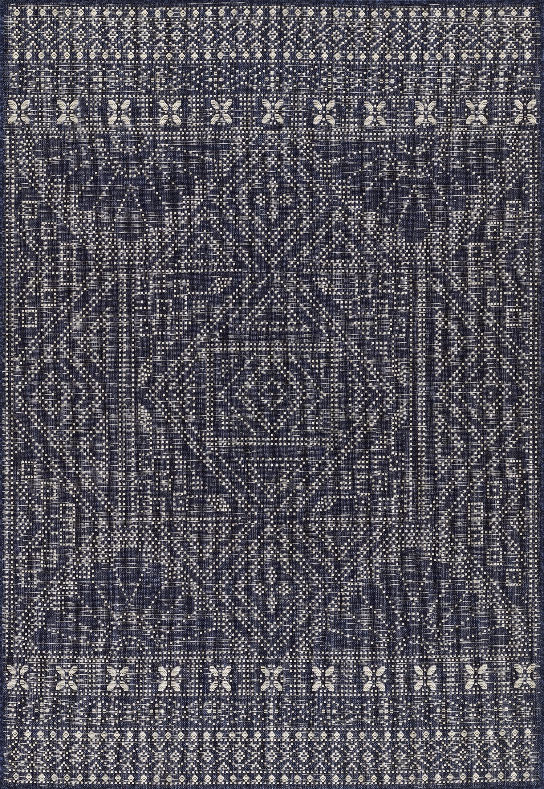 Momeni Riviera RV-03 Navy Area Rug