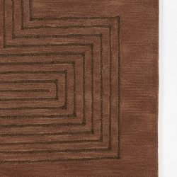 Alternative view of Momeni Simba SIM-3 Copper Area Rug