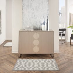 Nourison Grafix GRF18 White Area Rug
