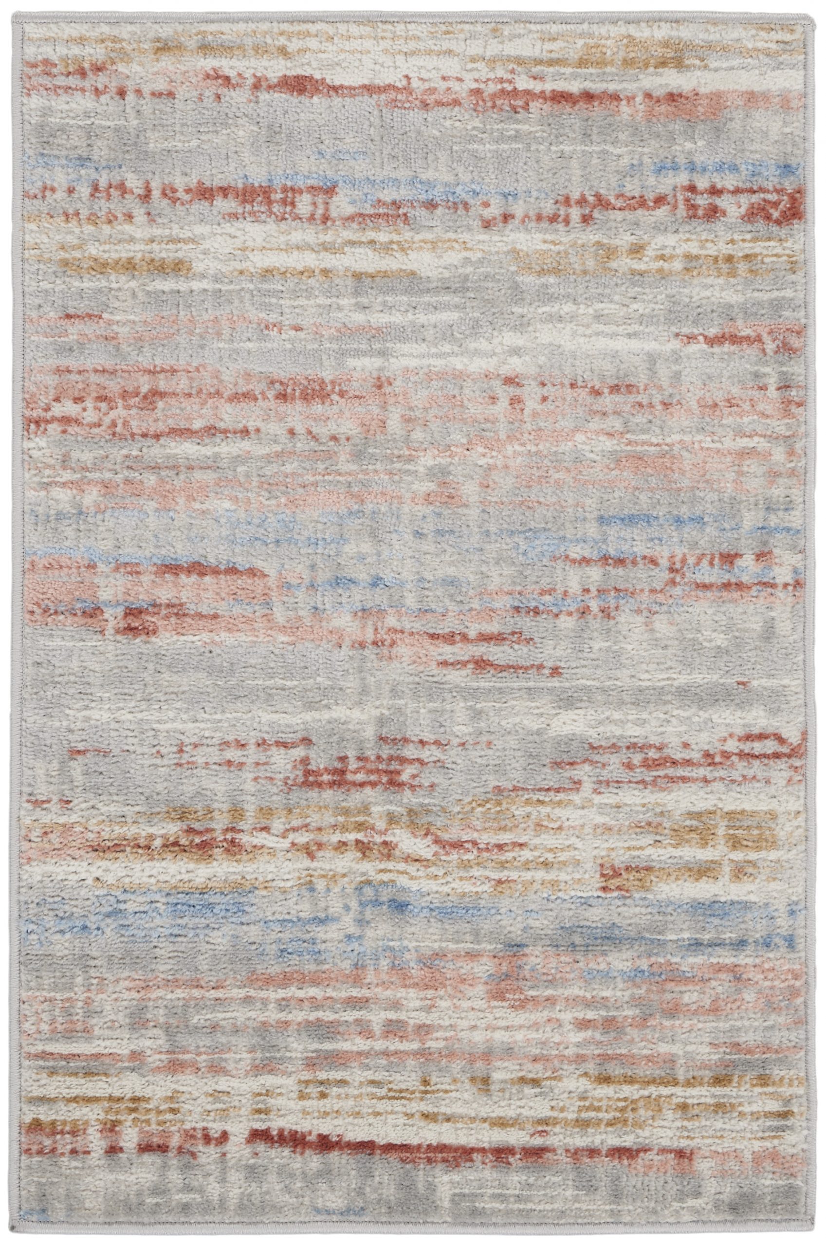 Nourison Elation ETN01 Ivory Multicolor Area Rug - Image 2