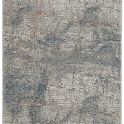 Alternative view of Nourison Rustic Textures RUS15 Light Grey Area Rug