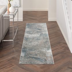 Nourison Rustic Textures RUS15 Light Grey Area Rug