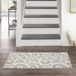 Nourison Grafix GRF19 Grey Area Rug