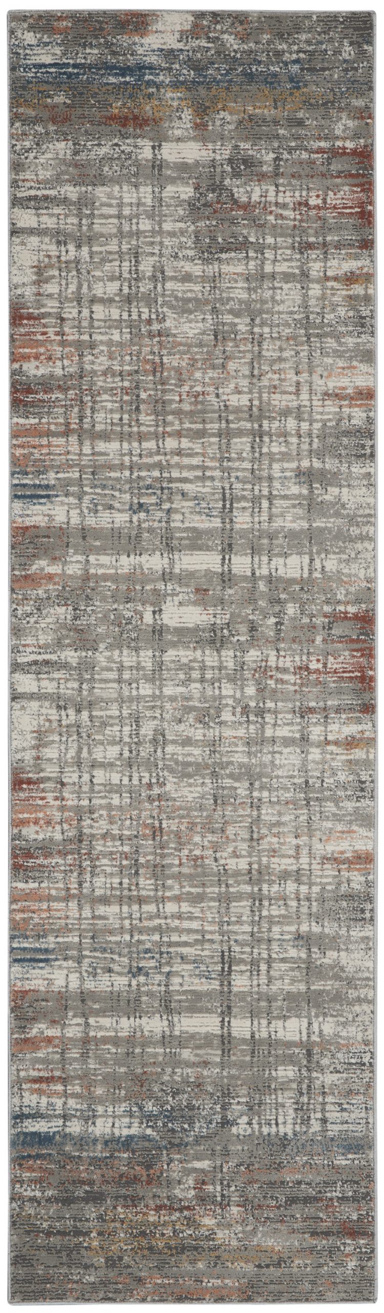 Nourison Rustic Textures RUS12 Grey Area Rug - Image 2