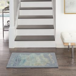 Nourison Prismatic PRS19 Seafoam Area Rug