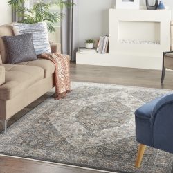 Nourison Starry Nights STN11 Grey Area Rug