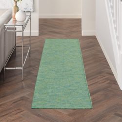 Nourison Positano POS01 Blue Area Rug