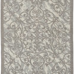 Alternative view of Nourison Damask DAS01 Ivory Area Rug