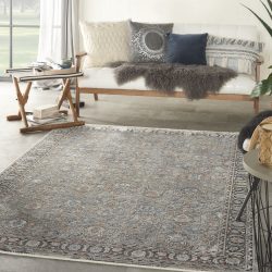Nourison Starry Nights STN10 Grey Area Rug