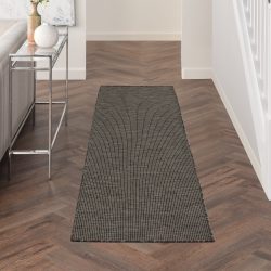 Nourison Positano POS01 Charcoal Area Rug