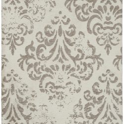 Alternative view of Nourison Damask DAS03 Ivory Area Rug