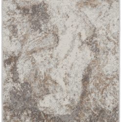 Alternative view of Nourison Elation ETN02 Ivory Grey Area Rug