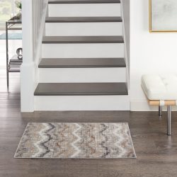 Nourison Elation ETN04 Grey Ivory Area Rug