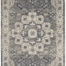 Alternative view of Nourison Quarry QUA07 Grey Ivory Area Rug