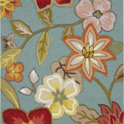 Alternative view of Nourison Fantasy FA18 Aqua Area Rug