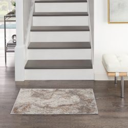 Nourison Elation ETN02 Ivory Grey Area Rug