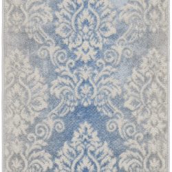 Alternative view of Nourison Elation ETN03 Ivory Blue Area Rug