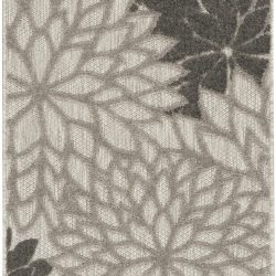 Alternative view of Nourison Aloha ALH05 Silver Grey Area Rug
